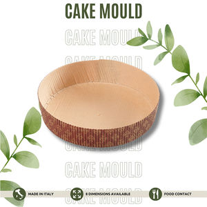 Made in Italy Customizable Round Tart Molds Pure Cellulose <b>Nonstick</b> Microwave and Oven Safe - Product Image 2