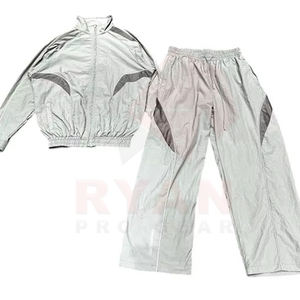 Survêtement personnalisé pour homme Ryan Pro Gear, microfibre, col montant, taille élastique, antibactérien, écologique, séchage rapide, respirant - Product Image 3