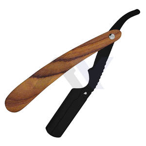 Classic Rosewood Salon Barber <b>Edge</b> <b>Razor</b> Stainless Steel Cut Throat Shaving <b>Razor</b> with Blades Professional <b>Straight</b> <b>Razor</b> - Product Image 6