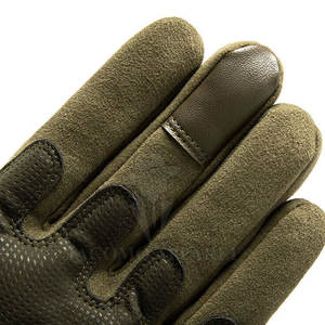Gants tactiques en cuir de qualité supérieure multi-usages anti-dérapant résistant aux coupures respirant décontracté extérieur écran tactile caractéristique Paintball - Product Image 4