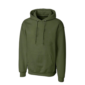 Sweat à capuche vintage pour homme lavé à l'acide en détresse Logo personnalisé brodé Streetwear coupe courte ample ourlet brut hiver sweat à capuche brut vierge - Product Image 1