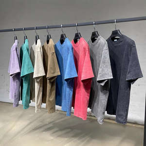 T-shirts graphiques streetwear imprimés, t-shirt vierge, grande taille, vêtements pour hommes, t-shirt délavé à l'acide, t-shirts vintage surdimensionnés personnalisés pour hommes - Product Image 1