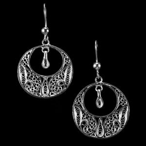 แชนด์บาลีต่างหูเม็ดกลมแวววาวเครื่องประดับแฟชั่นจากอินเดีย - Product Image 1