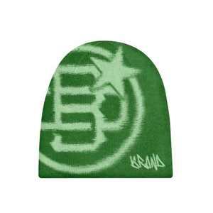 หมวกบีนนี่ไหมพรมคุณภาพสูงสำหรับฤดูหนาว แบบยูนิเซ็กซ์ ผลิตจากอะคริลิก 100% ดีไซน์ลายแจ็คการ์ดแบบกำหนดเอง ปักลาย 3 มิติ ผู้ผลิตขายส่งสำหรับกิจกรรมกลางแจ้ง - Product Image 5