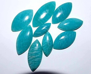 Cabujón de Amazonita de Cuarzo Natural de Alta Calidad, Tamaños Personalizados para la Fabricación de Joyas, Colgantes y Collares - Product Image 6
