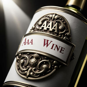 Étiquettes de vin en métal personnalisées OEM en laiton aluminium de qualité supérieure auto-adhésives au design élégant pour l'étiquette de bouteille de whisky champagne haut de gamme - Product Image 3