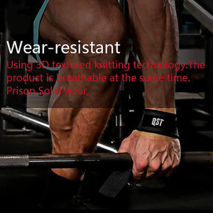 Correas de Levantamiento Acolchadas de Neopreno y Algodón de Marca Privada para Levantamiento de Pesas Profesional, Logotipo Personalizado, Antideslizantes, Protección Avanzada - Product Image 5