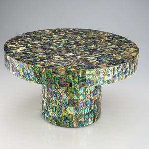 Soporte de pastel de nácar de diseñador de lujo Excelente regalo para regalos y fiestas de cumpleaños - Product Image 2