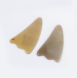 Cuerno de búfalo Herramienta facial Gua Sha Raspado Masaje y salud de la piel Fabricación más grande A costos razonables - Product Image 4