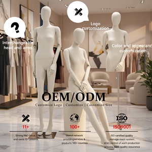 <span class=keywords><strong>Mannequin</strong></span> féminin de haute qualité avec tête, modèle réaliste en fibre de verre pour vitrine de magasin de mode - Product Image 3