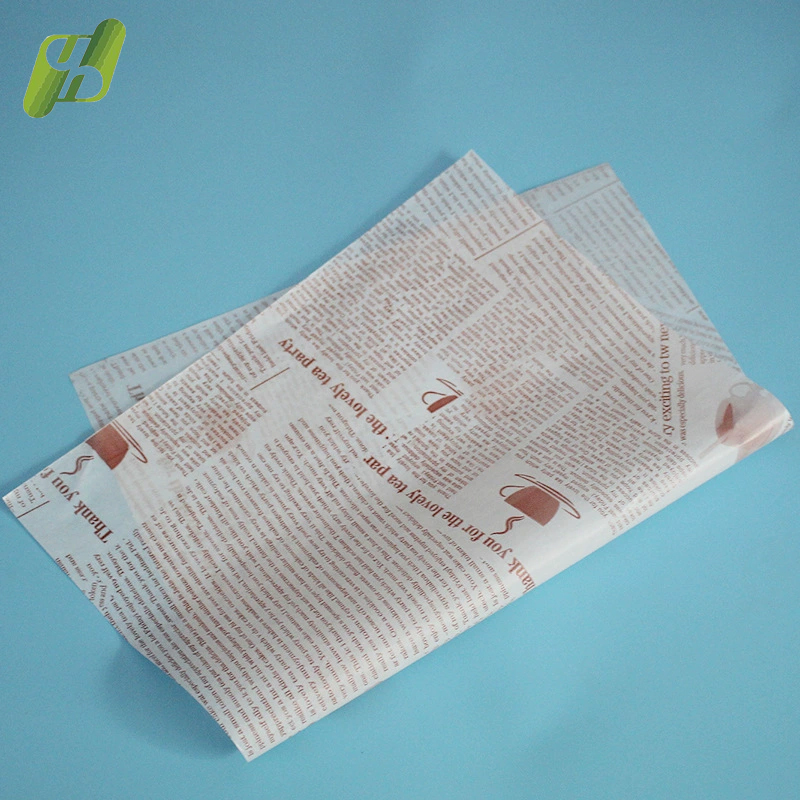Disposable Greaseproof Paper Non Stick Oil Proof Baking Paper for Food Wrapping and Cooking