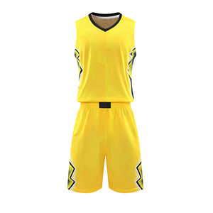 Uniformes de Baloncesto Sublimados Personalizados de Alta Calidad, Transpirables, de Secado Rápido, Unisex, Conjuntos de Camisetas de Malla 100% Poliéster - Product Image 6