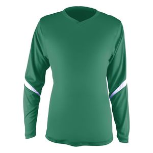 Vente en gros de maillots de volley-ball pour femmes personnalisés, séchage rapide, respirant, spandex, polyester, sublimation, uniforme d'équipe, OEM, ODM - Product Image 4