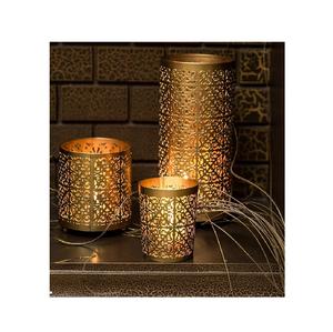 Soporte de vela de suelo de diseño de primera calidad, portavelas decorativo con acabado pintado en negro Vintage, el mejor diseño de larga duración - Product Image 2