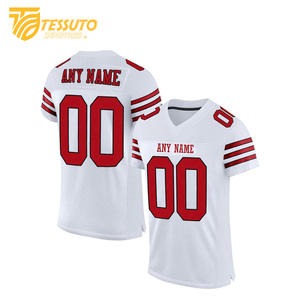 All Over Print Custom Soccer Jersey V Neck Short Sleeve Breathable <b>Football</b> <b>Shirts</b> for Unisex - Product Image 1