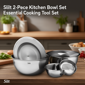Ensemble de 2 bols de cuisine Silit, ensemble d'outils de cuisine essentiels - Product Image 3