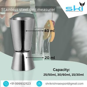 Juego de Coctelera de Primera Calidad, Kit de Barman, Coctelera de Acero Inoxidable, Juego de Mixología de 3 Piezas con Soporte de Madera - Product Image 4