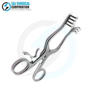 Retractor de tejido Weitlaner, diseño de dientes afilados múltiples para una sujeción segura del tejido sin deslizamiento durante la cirugía - Product Image 6
