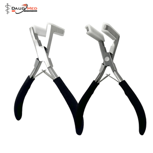 Pince d'extension de cheveux confortable en acier inoxydable de qualité chirurgicale avec options de couleur personnalisées pour un style sécurisé - Product Image 3