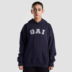 GA-I Essence Navy Oversized Hoodie with Breathable Hood for Autumn Season - Product Image 1