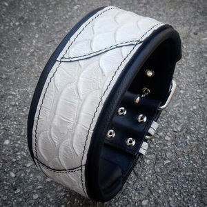 <b>Powerlifting</b> Lever <b>Belt</b>, 10mm Leather Weightlifting <b>Belt</b> - Product Image 2