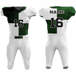 Maillot de football américain personnalisé par sublimation, unisexe, manches courtes, grande taille, respirant, nouvelle arrivée - Product Image 1