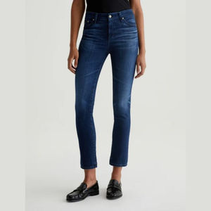 Women's <b>Sexy</b> Fashionable High-Waisted Baggy Cotton Skinny <b>Jeans</b> Comfortable Stretch Casual Denim Pants Breathable Rhinestone - Product Image 2