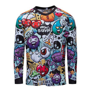 Maillot de motocross léger, agressif, prêt pour la course, maillot de motocross professionnel avec poignets extensibles - Product Image 3