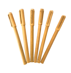 ปากกาเขียนไม้ไผ่ที่ยั่งยืนดูเป็นธรรมชาติพร้อมสลักโลโก้สำหรับธุรกิจและกิจกรรมโดย Veet fargimex - Product Image 3