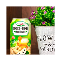 330Ml Nawon Ingeblikte Zuurzak Ananasdruiven Mangosap-Gemengd Vruchtensap-30% Natuurlijk Fruit-Natuurlijk Sap