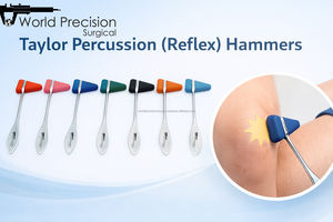 Martillo de Reflejos de Percusión Taylor de Acero Inoxidable, Instrumento de Diagnóstico Neurológico, Manual, Certificado ISO13485 - Product Image 6
