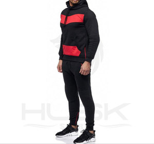 Ensemble de survêtements de sport en polaire pour hommes, nouveau Style de mode, Style de rue en plein air - Product Image 4
