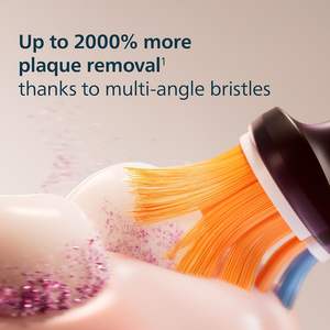 Têtes de brosse à dents électriques de rechange authentiques Philips Sonicare A3 tout-en-un, noires, lot de 4, quantité pour une année, HX9094/95 - Product Image 3