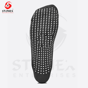 Calcetines personalizables de algodón fino estilo tubo Pilates para mujer con parte inferior antideslizante - Product Image 3