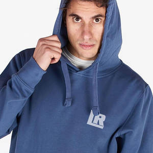 Haute qualité respirant hiver hommes grande taille vêtements de sport Jogging ensemble 2Pc polaire fermeture éclair à capuche sweat survêtement couleur unie - Product Image 5