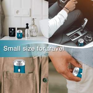 Afeitadora Eléctrica para Hombre, Mini Afeitadora Rotativa con Batería de Larga Duración, Triple Cuchilla, Resistente al Agua IPX7, Tamaño de Viaje para Casa, Auto y RV - Product Image 1