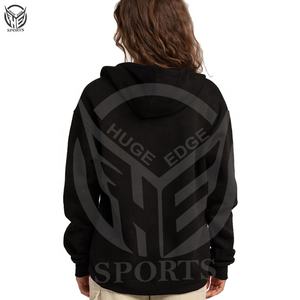 Sweat à capuche personnalisé pour femmes 60% coton 40% polyester prix de gros sweat à capuche femme surdimensionné de haute qualité. - Product Image 4