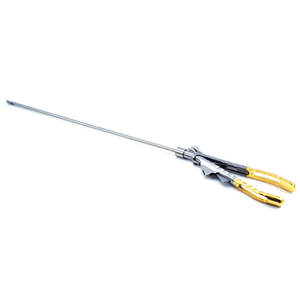 Portaagujas Laparoscópico Manual de Acero Inoxidable, Precio Económico al por Mayor, para Uso Hospitalario, Reutilizable, Certificado CE Clase I, OEM - Product Image 1