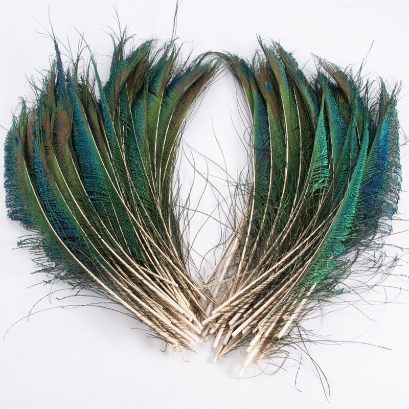 White Marabou Turkey Feather Kid DIY