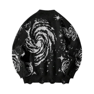 Pull en mohair à manches longues pour homme, doux, chaud, confortable, tricoté, décontracté, mode streetwear, automne-hiver - Product Image 5