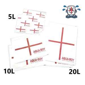 Barrière anti-inondation à expansion rapide certifiée ABS AQUA-BOY, sac absorbant l'eau liquide fabriqué au Japon pour un contrôle sûr - Product Image 2