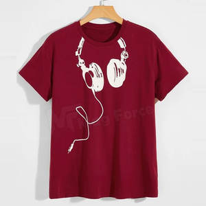 Concevez votre T-shirt pour hommes avec tenue décontractée T-shirt à séchage rapide en coton pour hommes en vente en ligne - Product Image 1