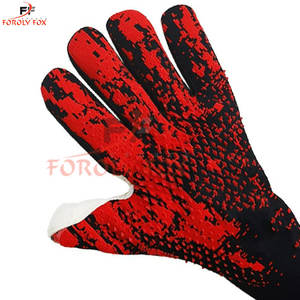 Gants de gardien de but avec impression personnalisée, protection professionnelle des mains en cuir PU, vente en gros, vêtements de sport, gants de gardien de but - Product Image 5