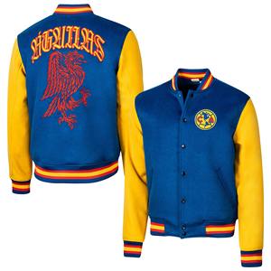 Corps en laine de veste Varsity Letterman personnalisable de haute qualité avec manches en cuir véritable - Product Image 3