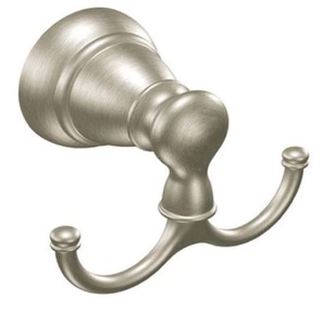 Ganchos de baño de metal en marco de color plateado Perfecto para el almacenamiento decorativo del hogar y soluciones de organizador disponibles - Product Image 1