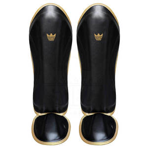 Espinilleras de Boxeo MMA de Cuero con Logotipo Personalizado de Alta Calidad, con Protección y Diseño Ajustable - Más Vendidas 2026 - Product Image 2