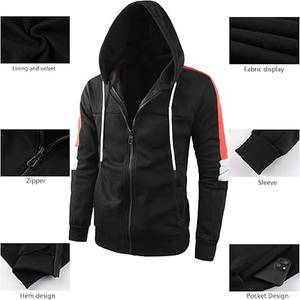 เสื้อฮู้ดผู้ชายแบบเรียบง่ายระบายอากาศได้ดี - Product Image 3