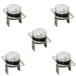 5 แพ็ค KSD301-85C เทอร์โมสตัทอุณหภูมิสวิตช์ควบคุมความร้อน 85C 250V 10A แหล่งจ่ายไฟไฟฟ้า - Product Image 1