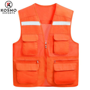 Chaleco de Seguridad Reflectante Impermeable de Alta Visibilidad al por Mayor, 3 Franjas Reflectantes, Logotipo Personalizado para Construcción y Seguridad Personal - Product Image 5