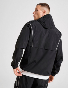 High Zip up Nylon Crinkle Track Pants 2 Piece Set <b>Men</b> Streetwear With Piping Elastic Cuffs Unisex Nylon Windbreaker <b>Tracksuit</b> - Product Image 2